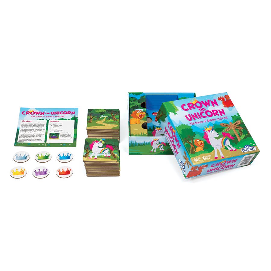 Crown the Unicorn Game (Ages 4+) 🦄✨