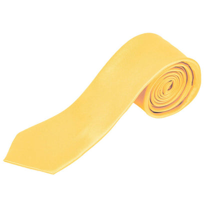 [Promotion] Poly Satin Solid 2.5" Slim Tie