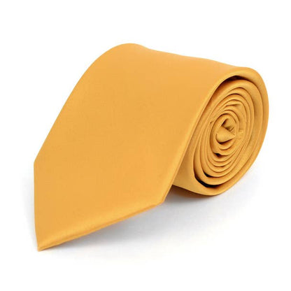 Poly Solid Satin Tie