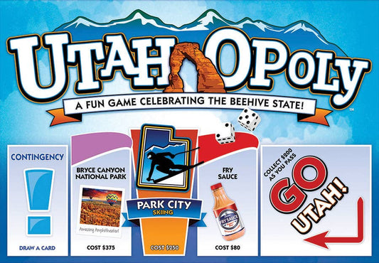 Utah-Opoly (state) Board Game