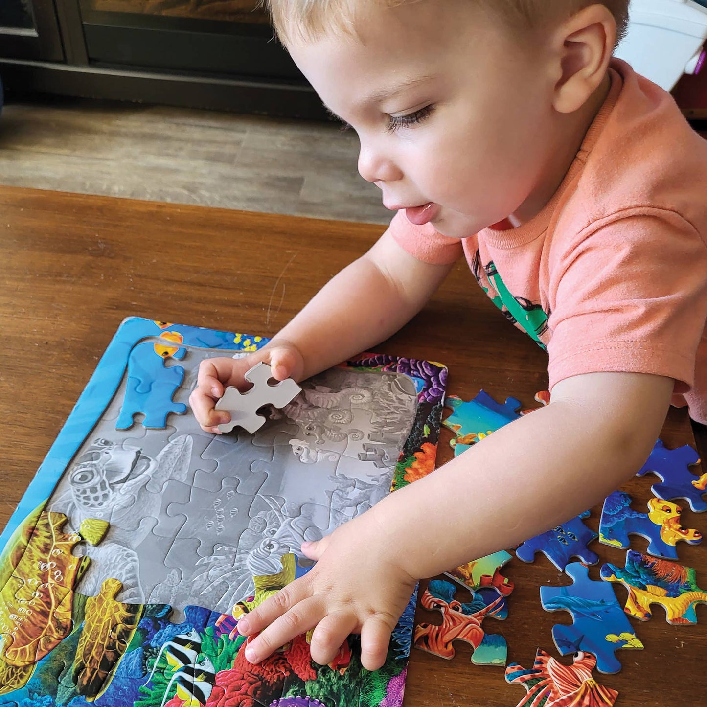 Undersea Turtle (Tray) 35pc puzzle