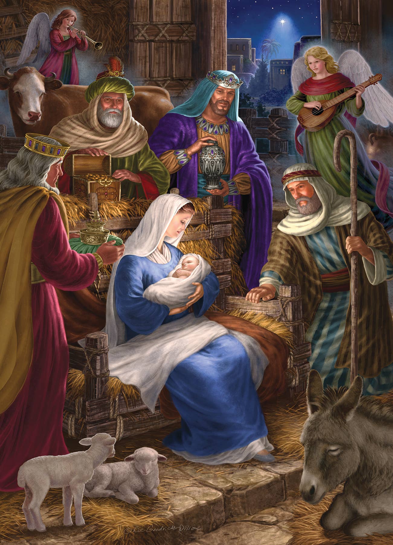 Holy Night (Family) 350pc puzzle