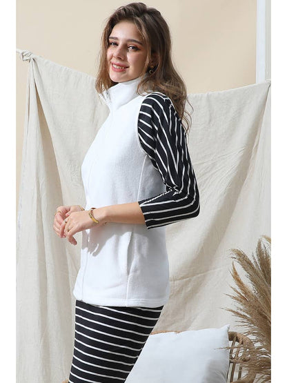 ZIP UP CASUAL VEST