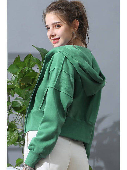CROP HOODIE