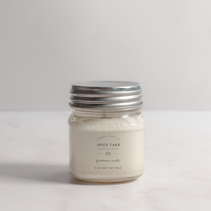 Spice Cake - Soy Wax Mason Jar Candle