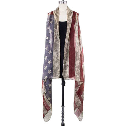 Flag Fashion Hi Lo Vest 7