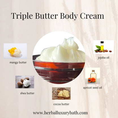 Half Gallon Triple Butter Body Cream