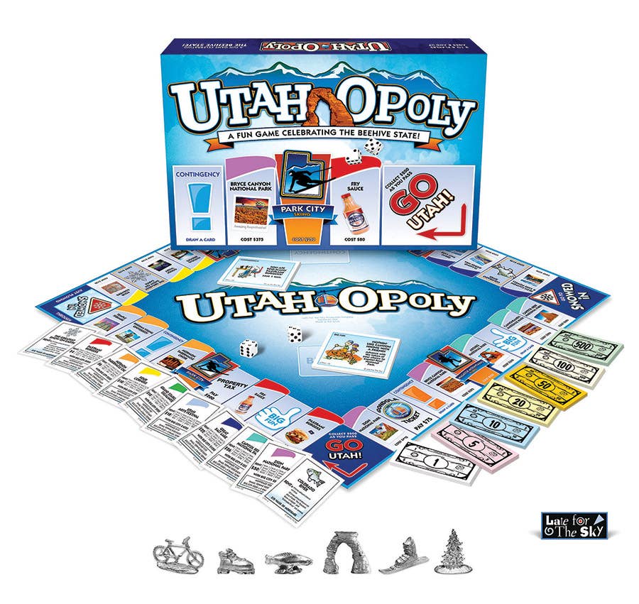 Utah-Opoly (state) Board Game