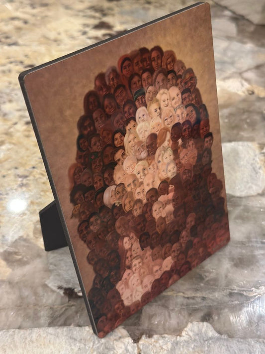 Browns, multi AndraMedia Desk Plaque, 5x7"