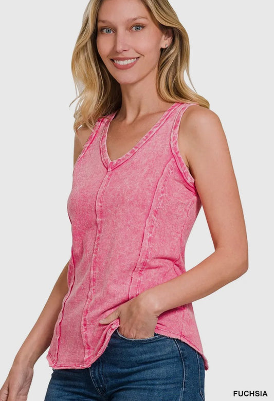 Fusia Zenana Tops, Large