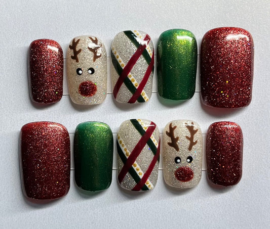 Sparkly Reindeer , Medium