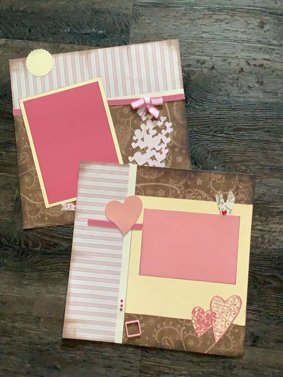 Premade Scrapbook Pages