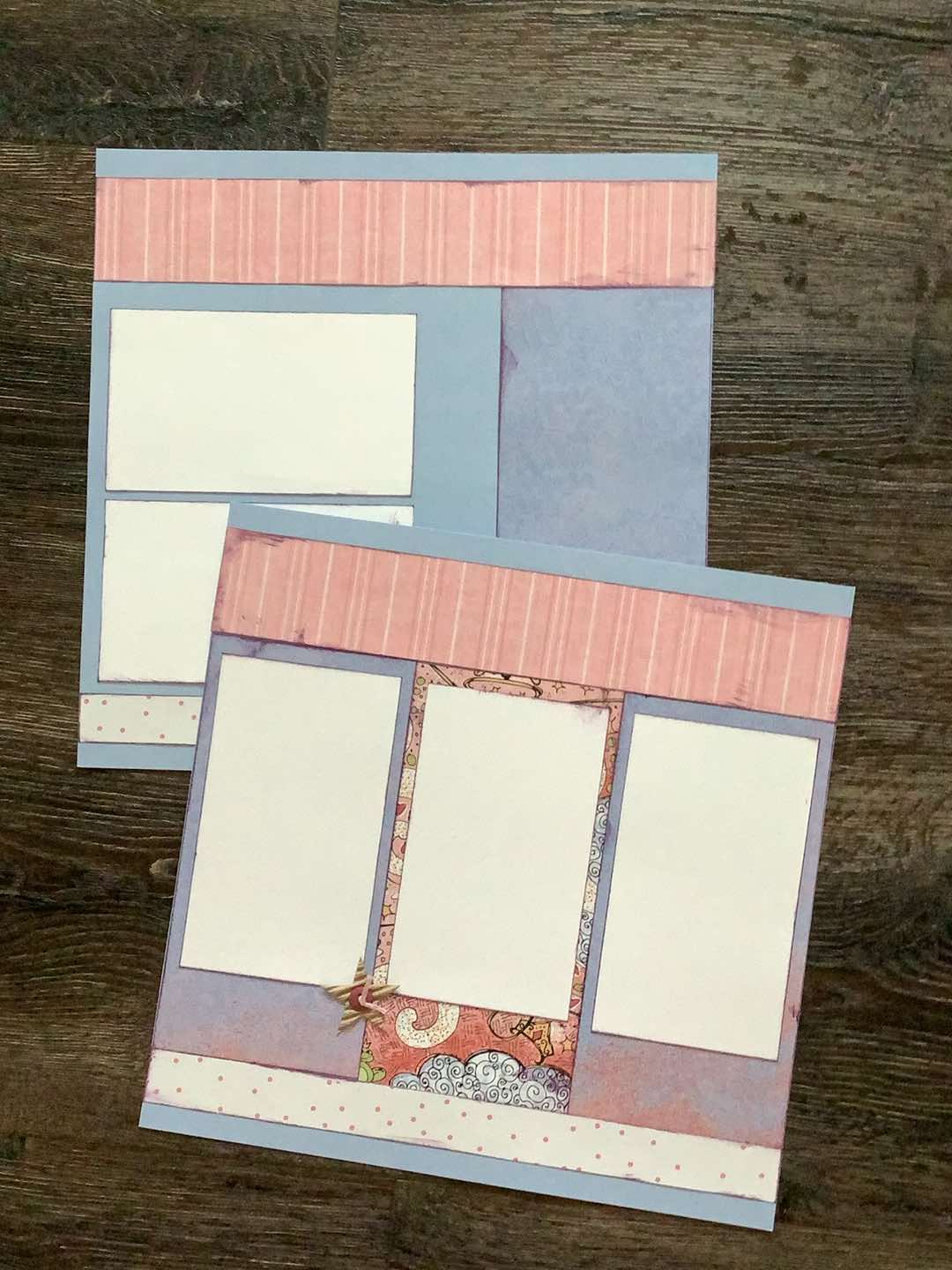 Premade Scrapbook Pages