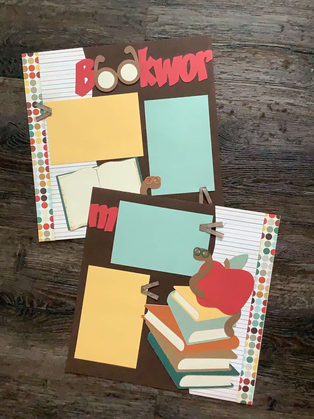 Premade Scrapbook Pages