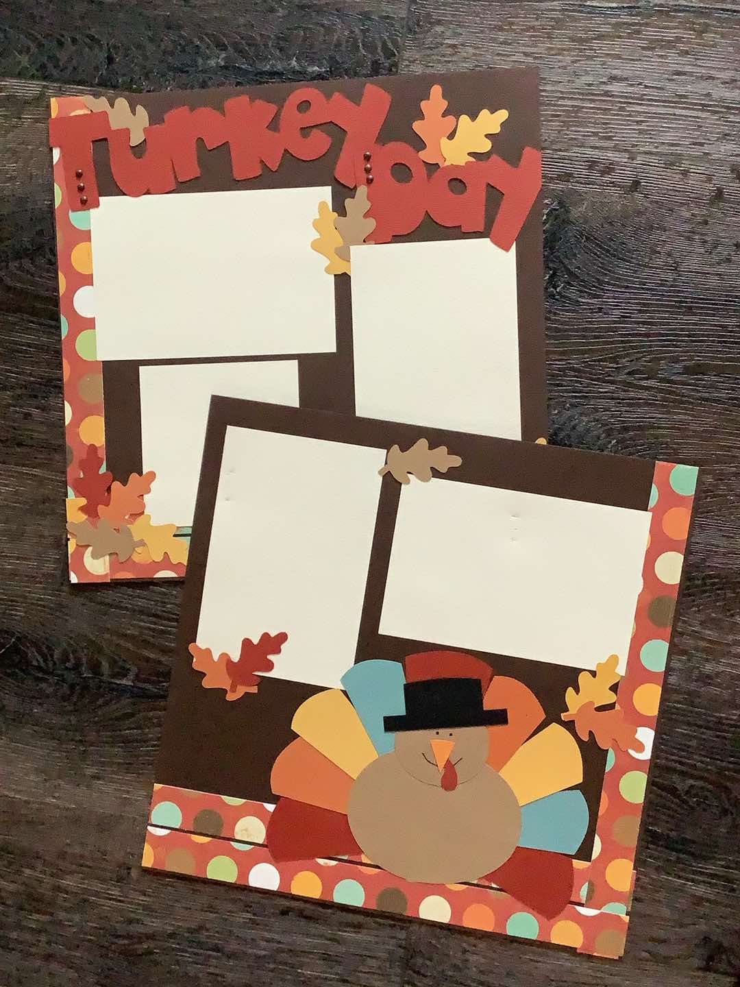 Premade Scrapbook Pages