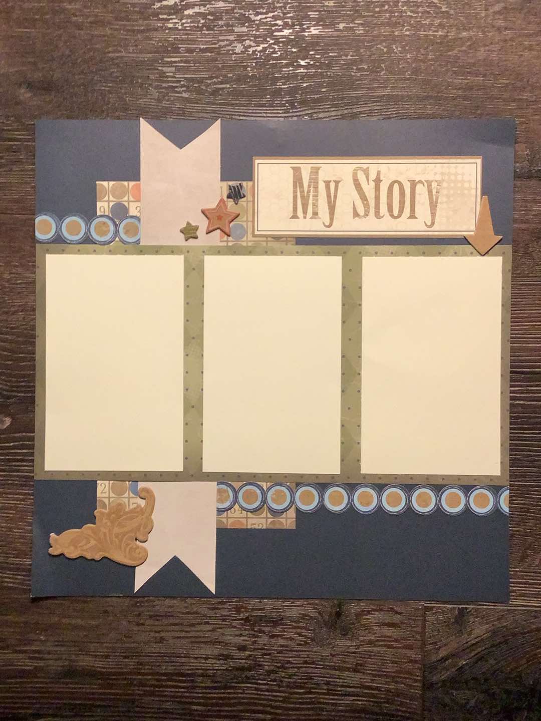 Premade Scrapbook Pages