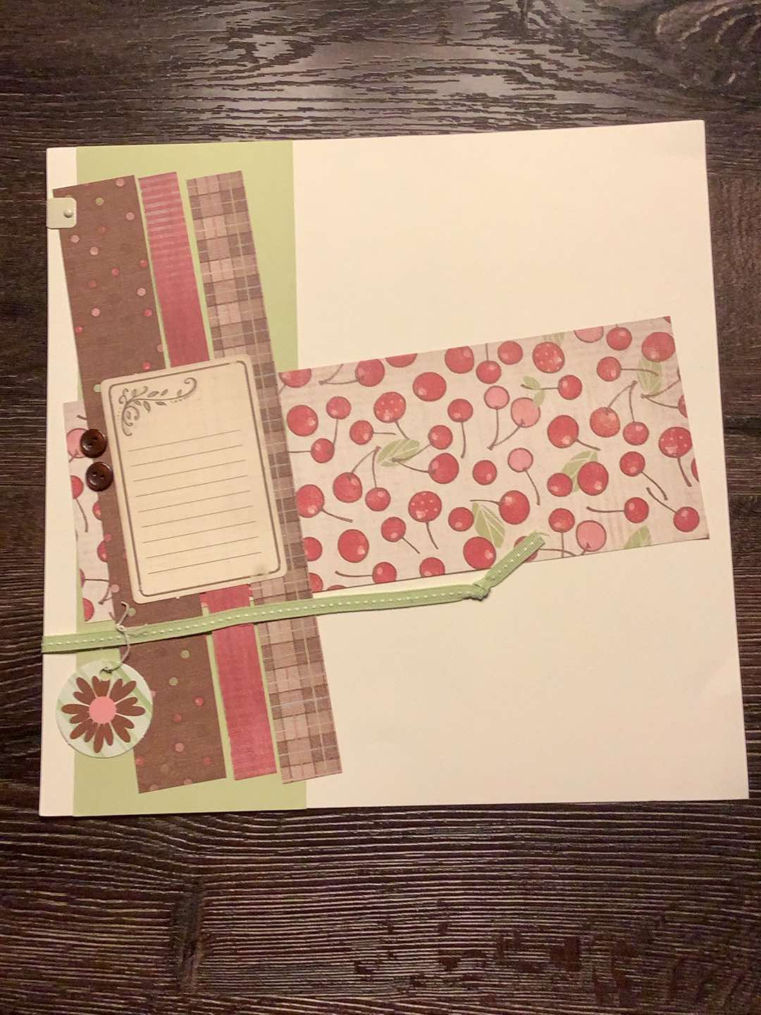 Premade Scrapbook Pages