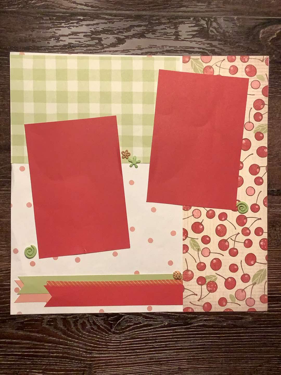 Premade Scrapbook Pages