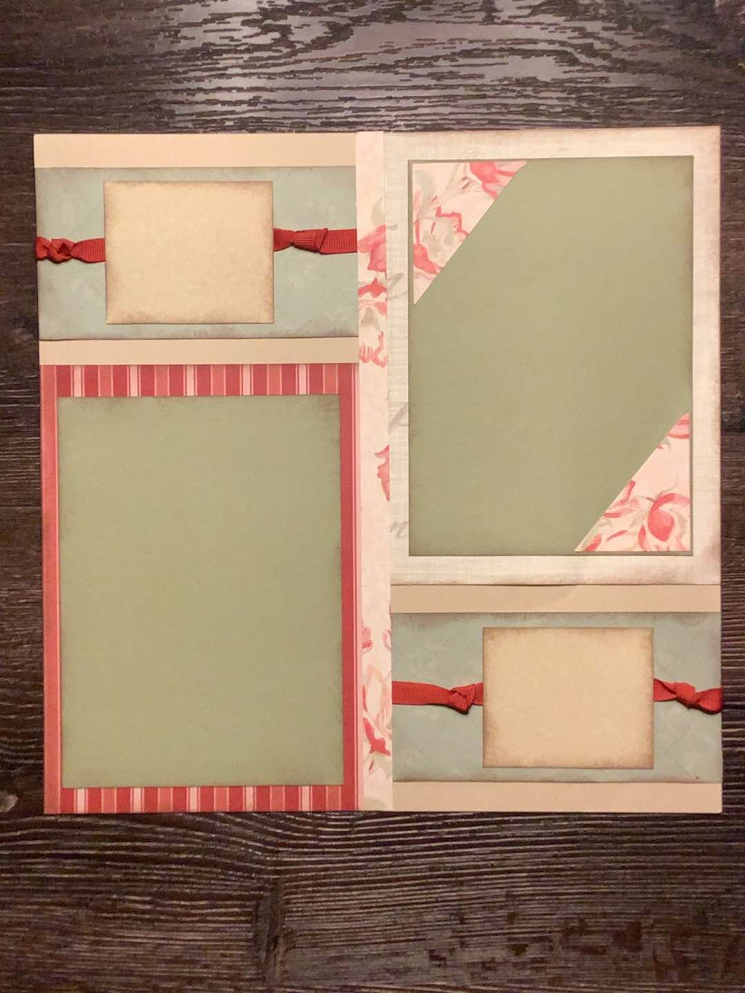 Premade Scrapbook Pages