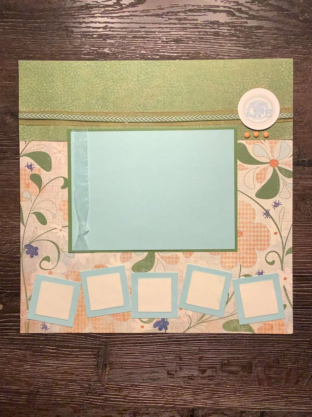 Premade Scrapbook Pages