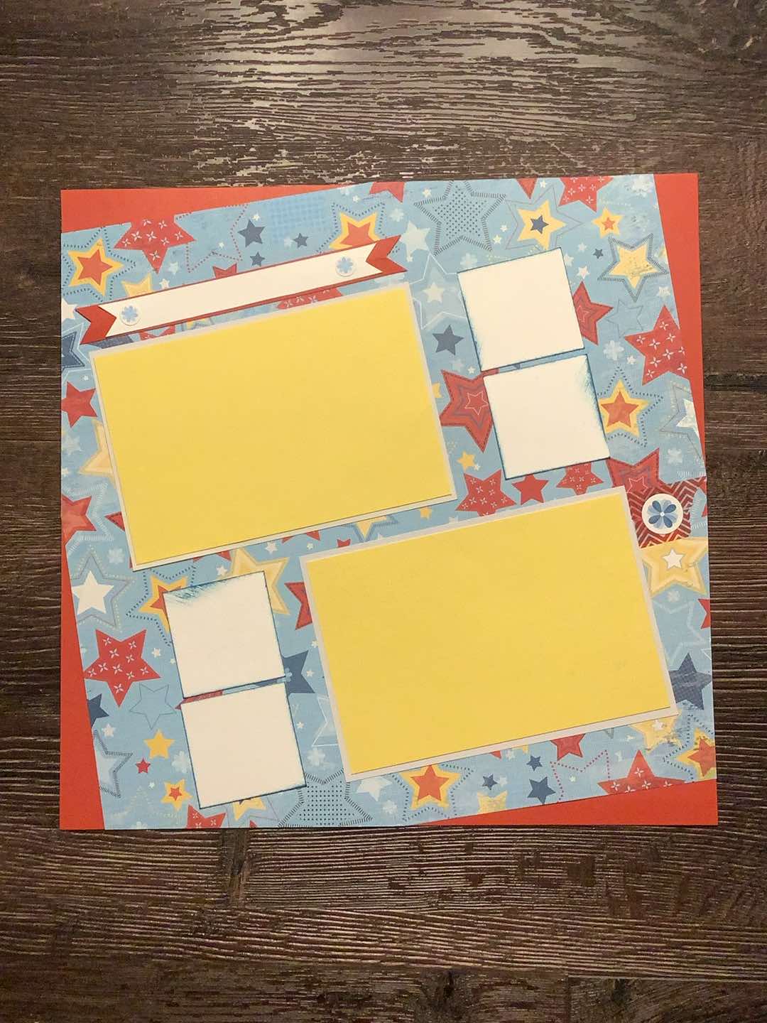 Premade Scrapbook Pages