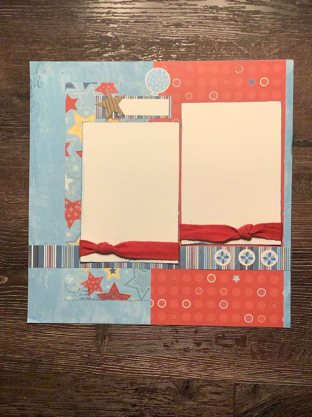 Premade Scrapbook Pages