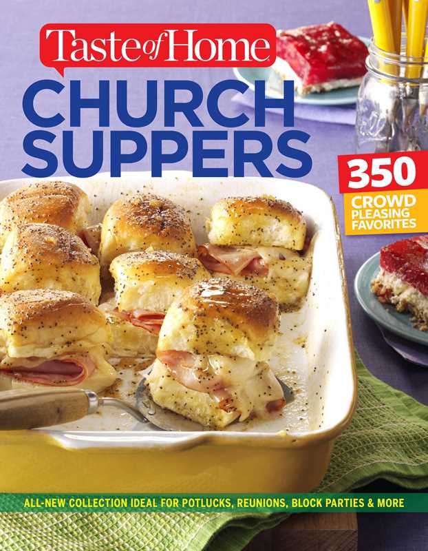 Taste of Home Church Supper Cookbook--New Edition by Editors of Taste of Home