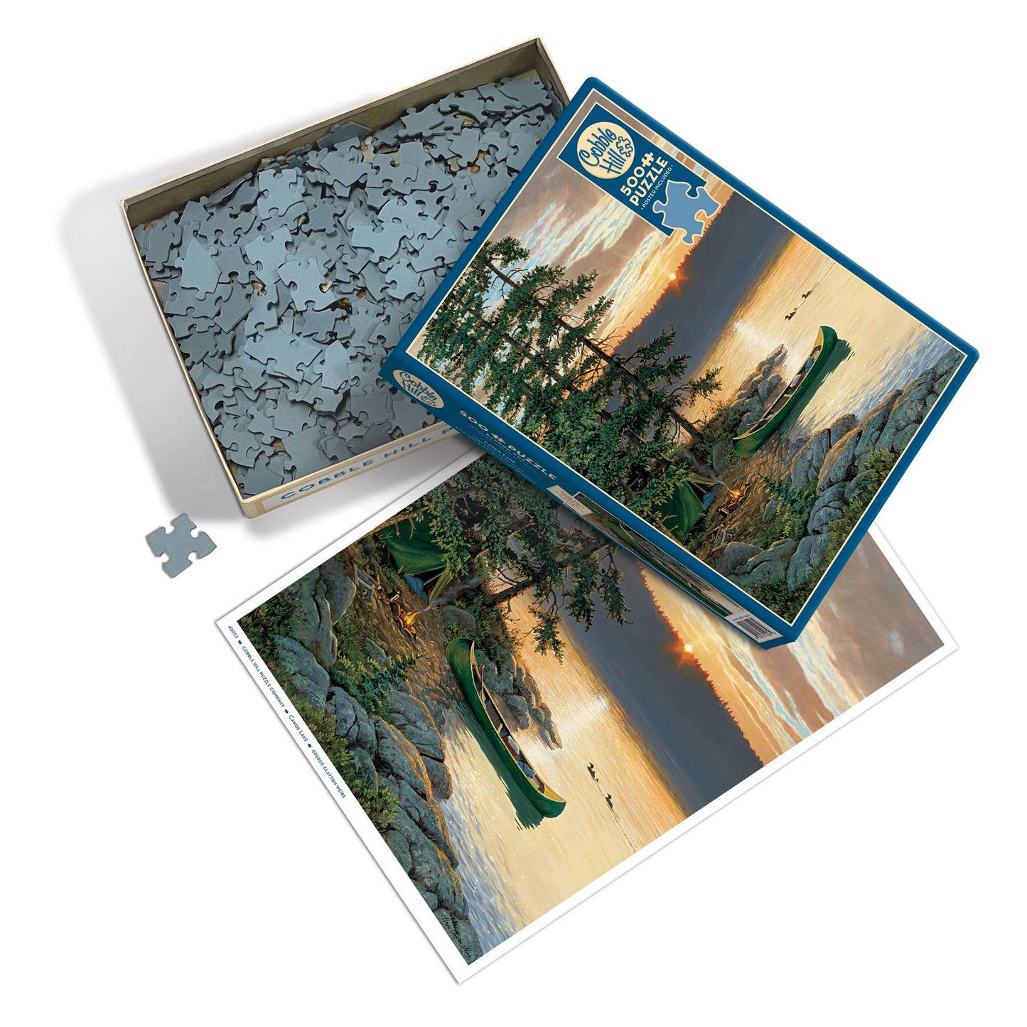 Canoe Lake 500pc puzzle