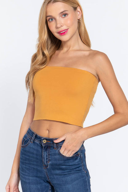 Fitted Crop Tube