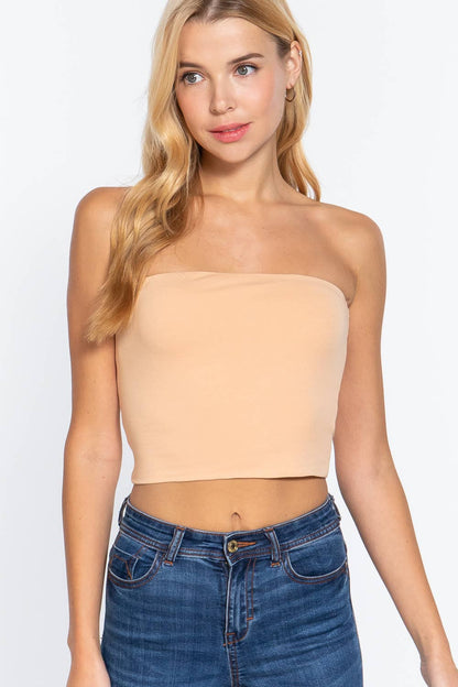 Fitted Crop Tube
