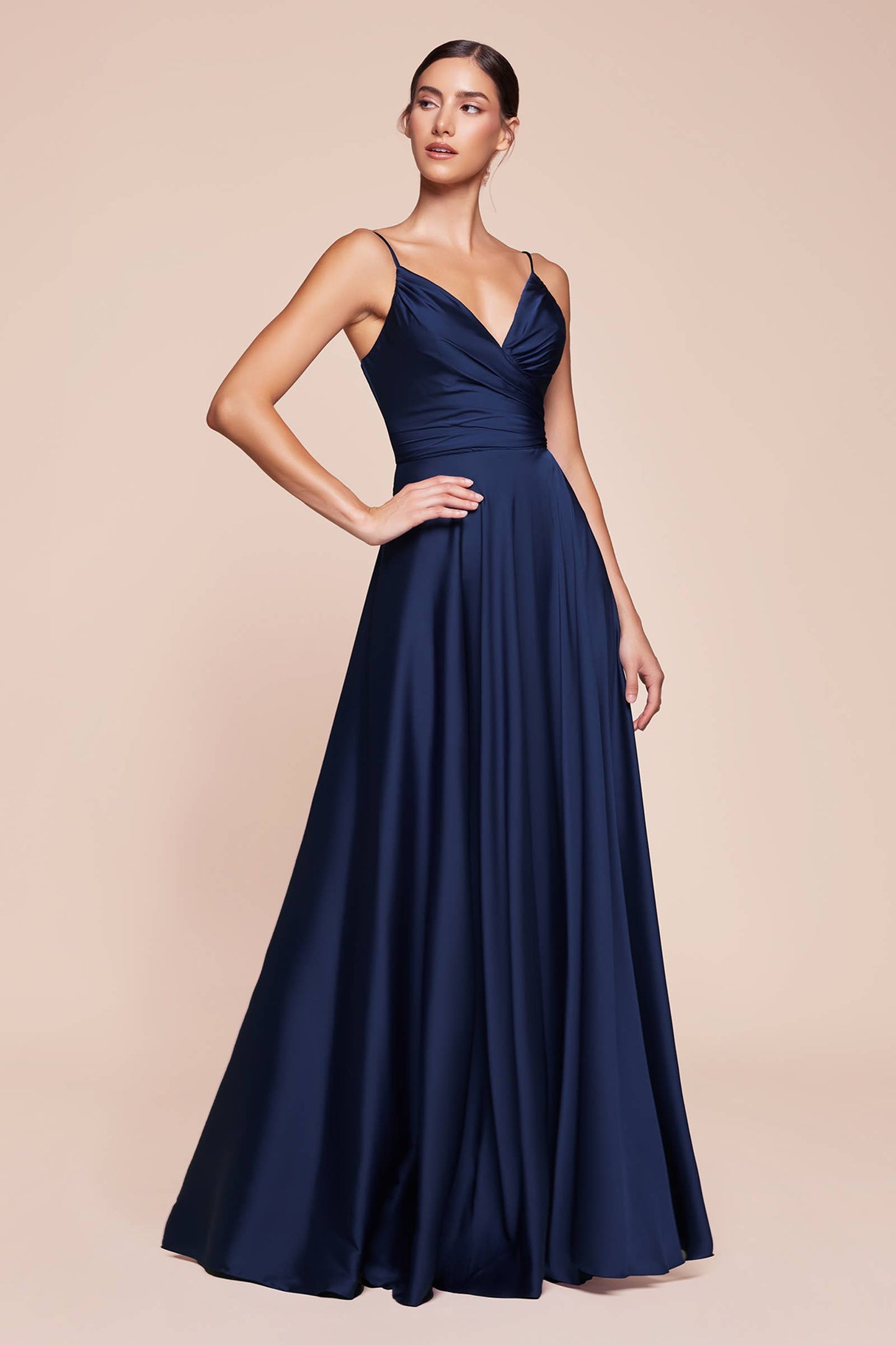 Satin A-Line Sweetheart