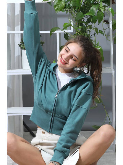 CROP HOODIE