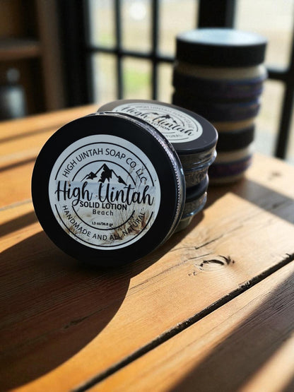 Solid Lotion Bar .5oz - 1.3oz.