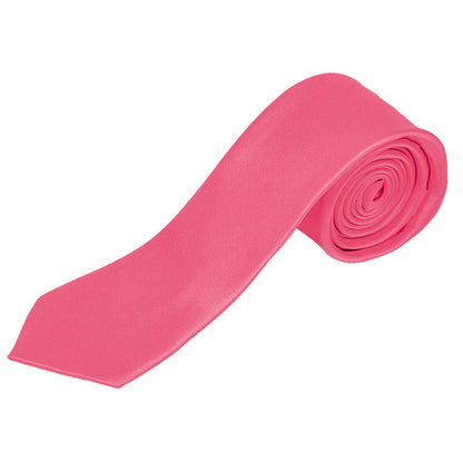 [Promotion] Poly Satin Solid 2.5" Slim Tie