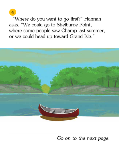 The Lake Monster Mystery, Children's Book