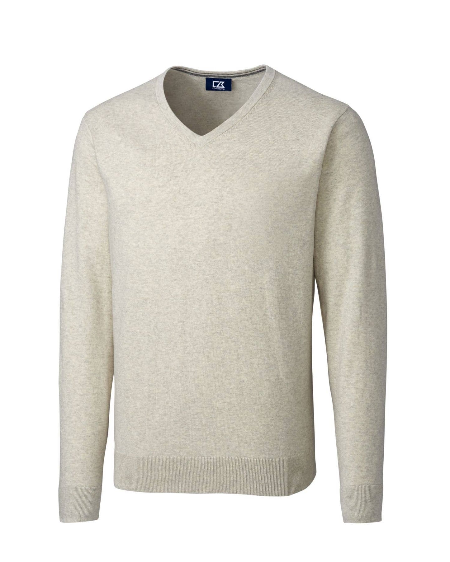 Cutter & Buck Lakemont Tri-Blend V-Neck B&T Pullover Sweater