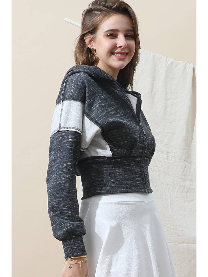CROP HOODIE