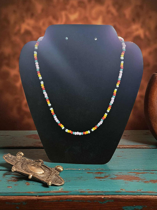 Cotton candy necklace