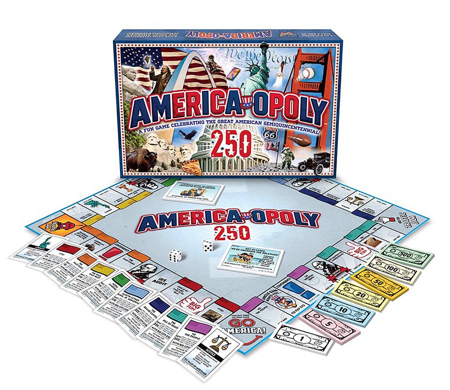 America-Opoly - 250th Anniversary Edition Board Game