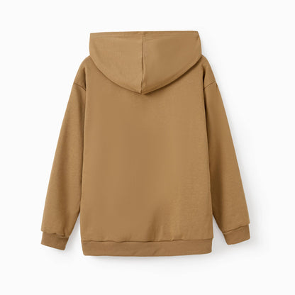 Mother and Son Causal Hoodie with Kangaroo Pocket