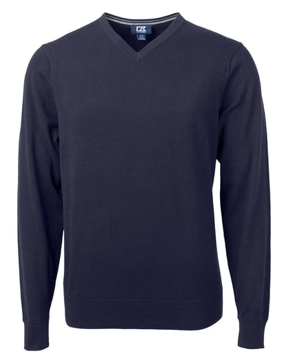 Cutter & Buck Lakemont Tri-Blend V-Neck B&T Pullover Sweater