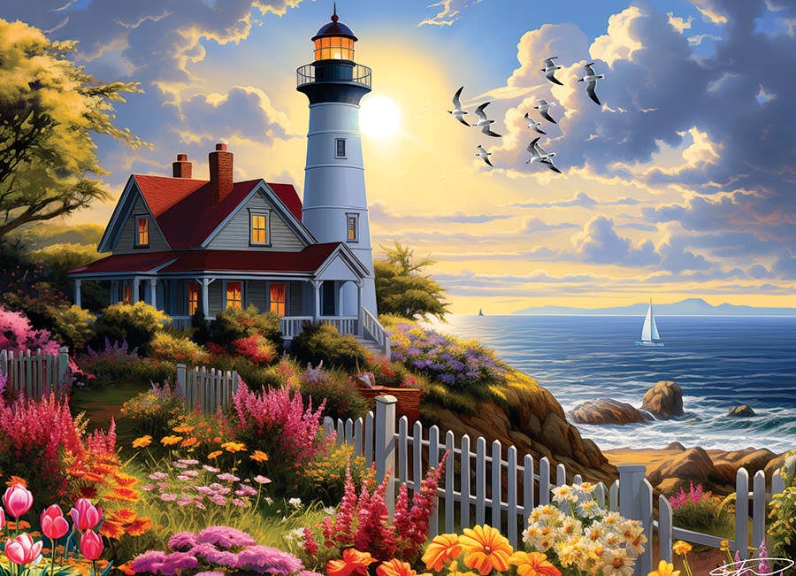 To the Lighthouse 500pc puzzle