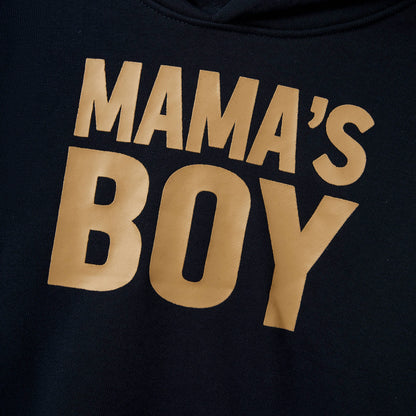 Mother and Son Causal Hoodie with Kangaroo Pocket