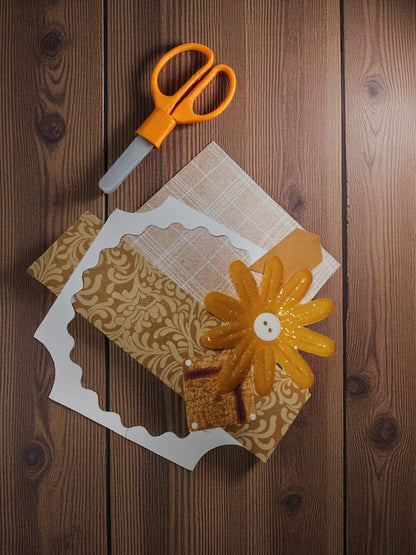 Paper embellishments for Crafts
