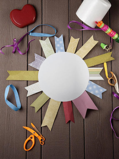 Paper embellishments for Crafts