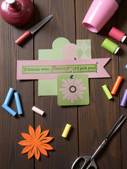 Paper embellishments for Crafts