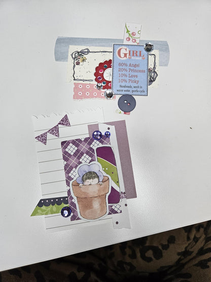 Paper embellishments for Crafts
