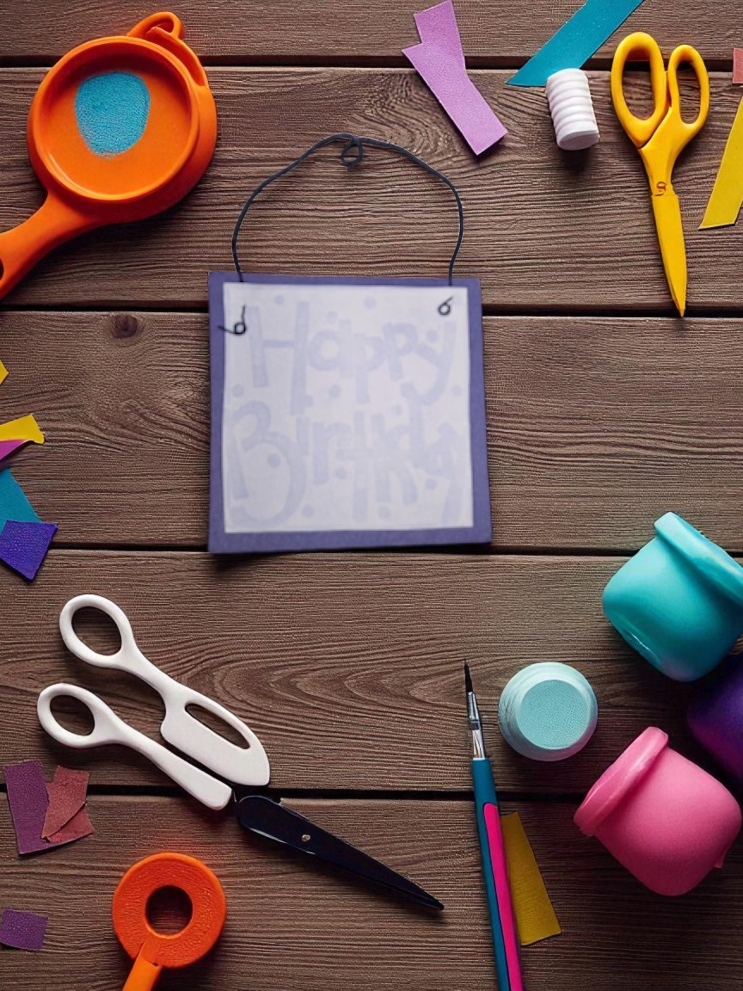 Paper embellishments for Crafts