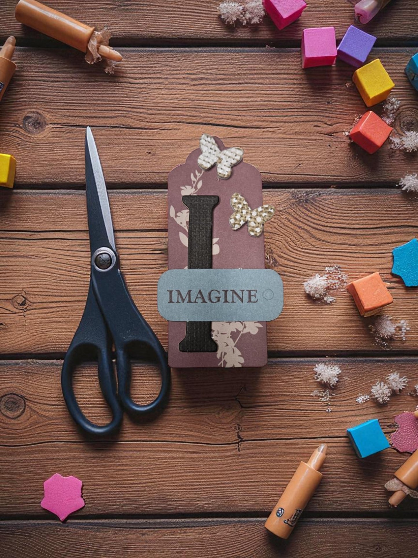 Paper embellishments for Crafts