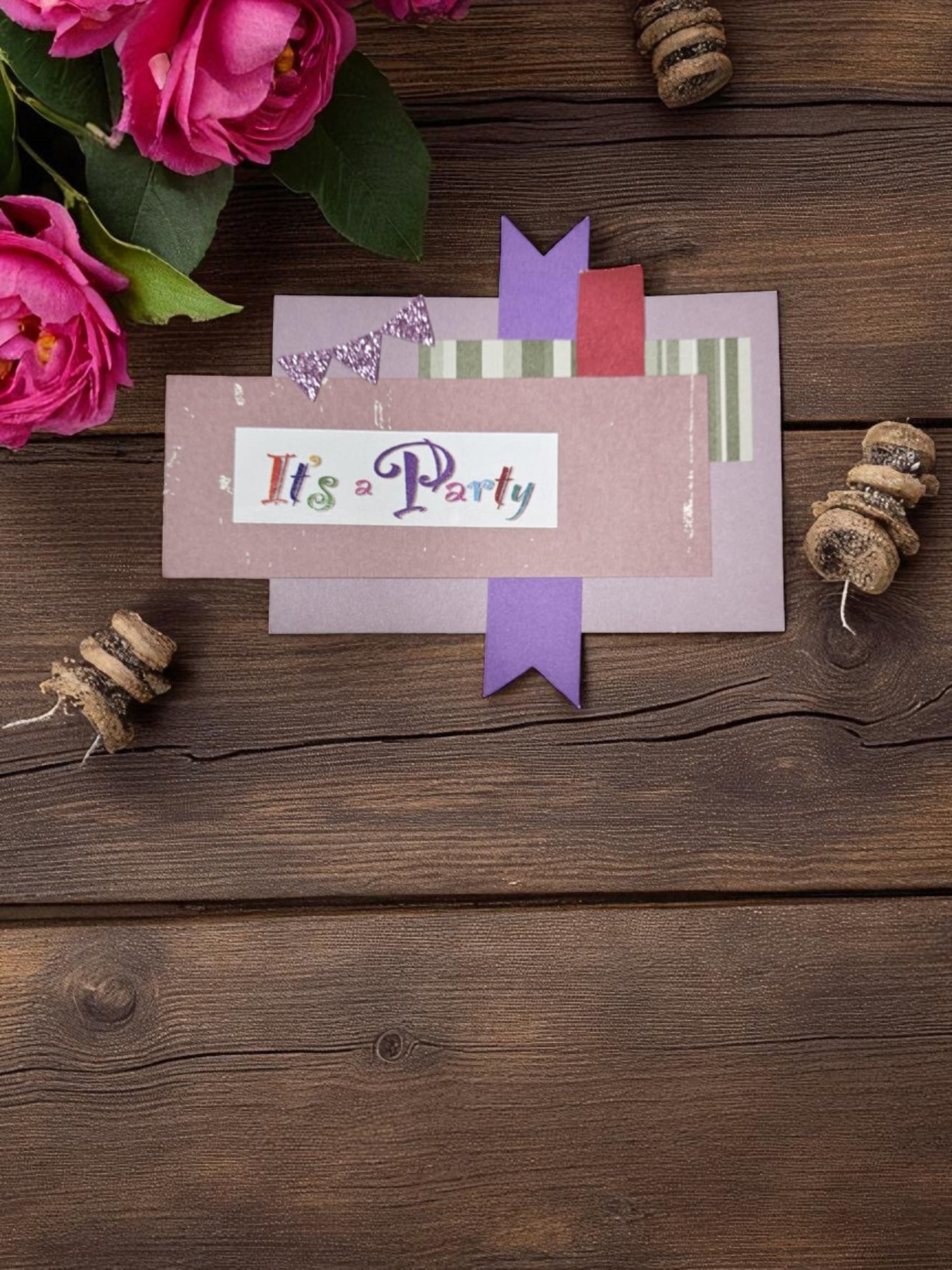 Paper embellishments for Crafts